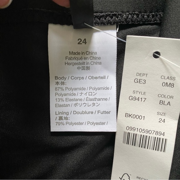 J. Crew Black Plunging V-neck One Piece Plus Size Bathing Swim Suit - Picture 12 of 14